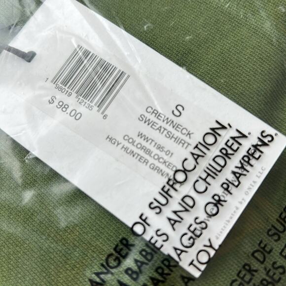 NWT $98 REVOLVE We Wore What SET crewneck sweatshirt S - Picture 3 of 5